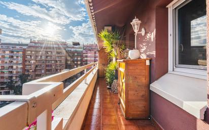 Balcony of Flat for sale in  Barcelona Capital  with Heating