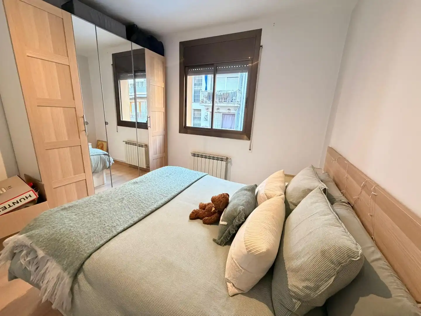 Bedroom of Flat for sale in Granollers  with Air Conditioner, Heating and Parquet flooring