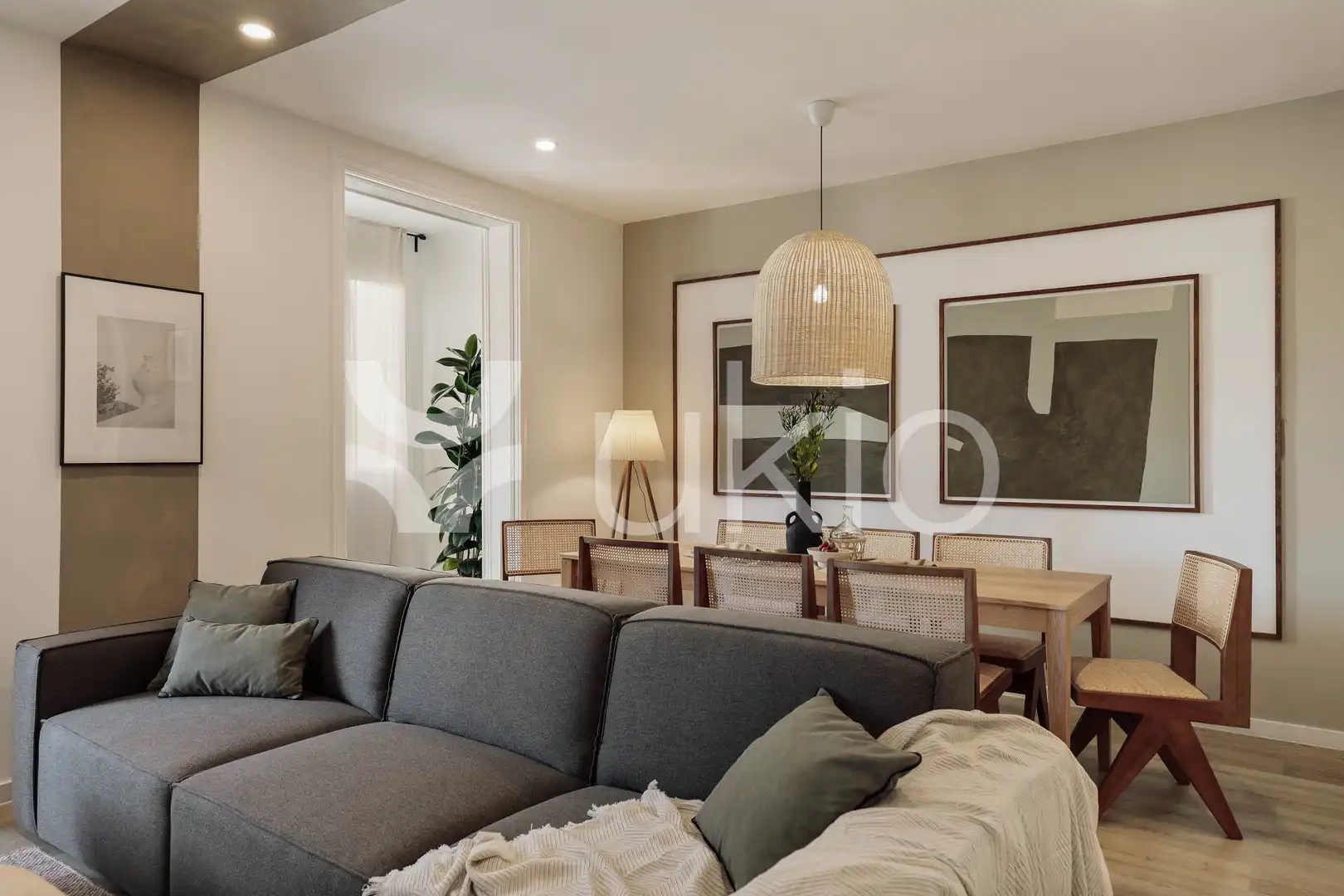 Appartement compact avec terrasse à louer à Gran Via de les Corts Catalanes, imagen 10