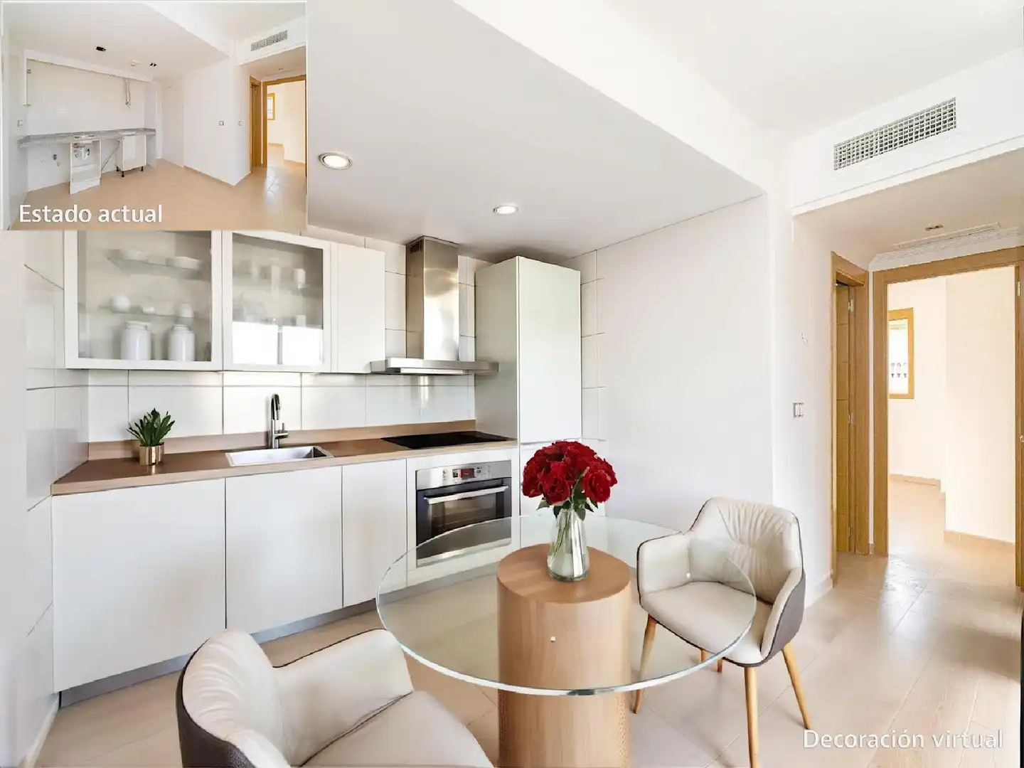 Küche von Wohnung zum Verkauf in Finestrat mit Terrasse und Gemeinschaftspool