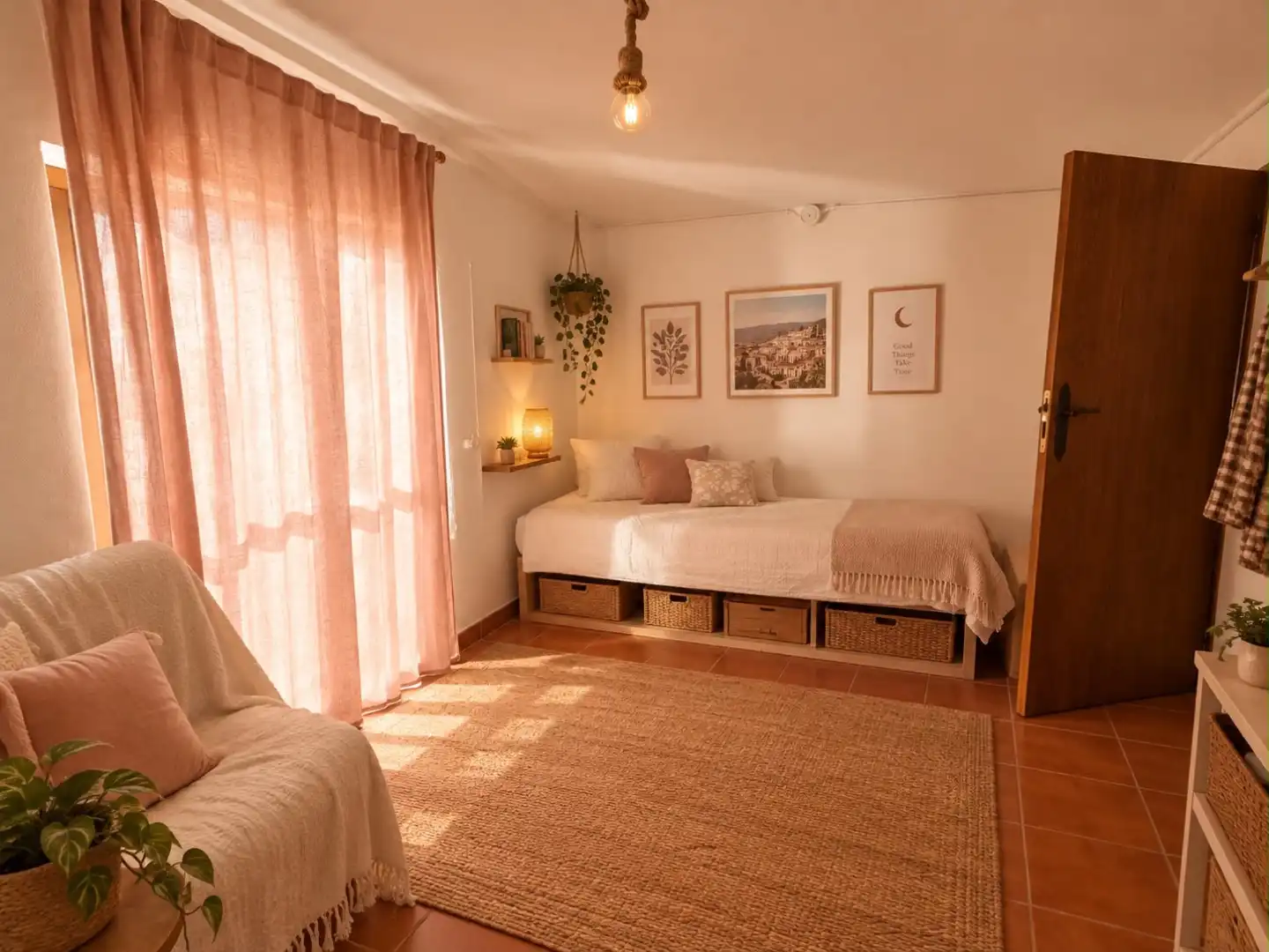 Bedroom of Houses for sale in Almáchar, Málaga