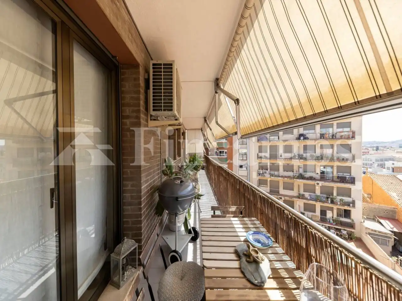Balcony of Attic for sale in Sabadell  with Air Conditioner, Heating and Parquet flooring