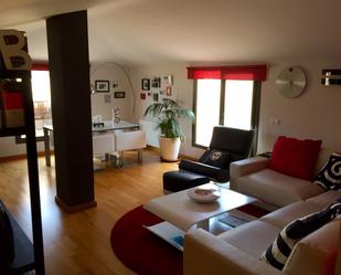 Living room of Attic to rent in Castelldefels  with Air Conditioner, Terrace and Swimming Pool