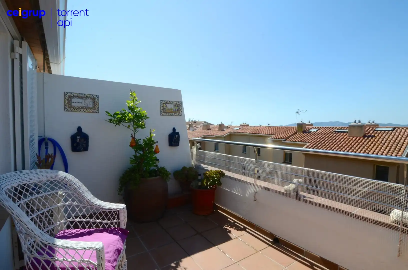 Terraza de Ático en venta en L'Estartit con Aire acondicionado, Terraza y Amueblado