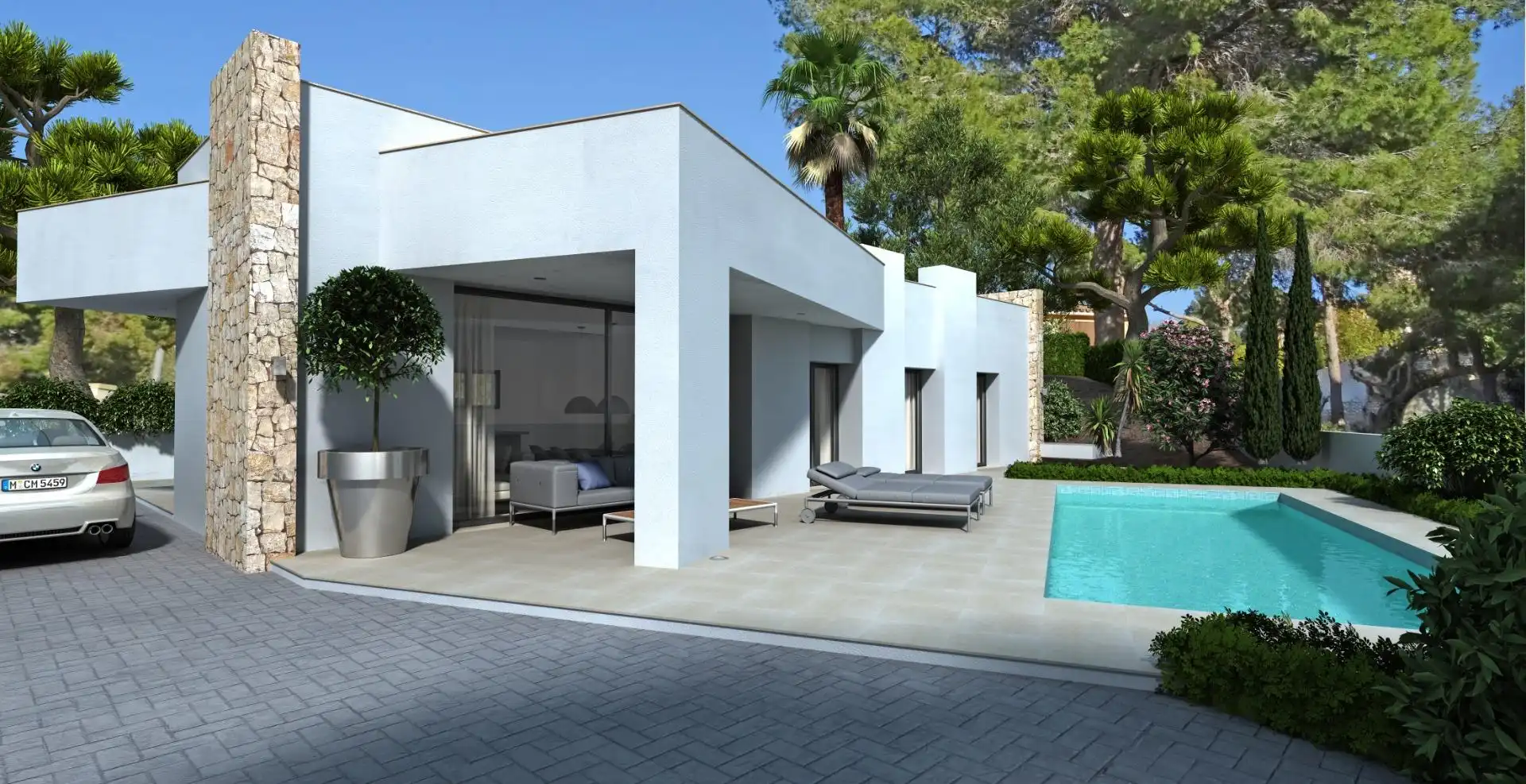 Casa con terraza en venta en Urbanizacion Los Pinos