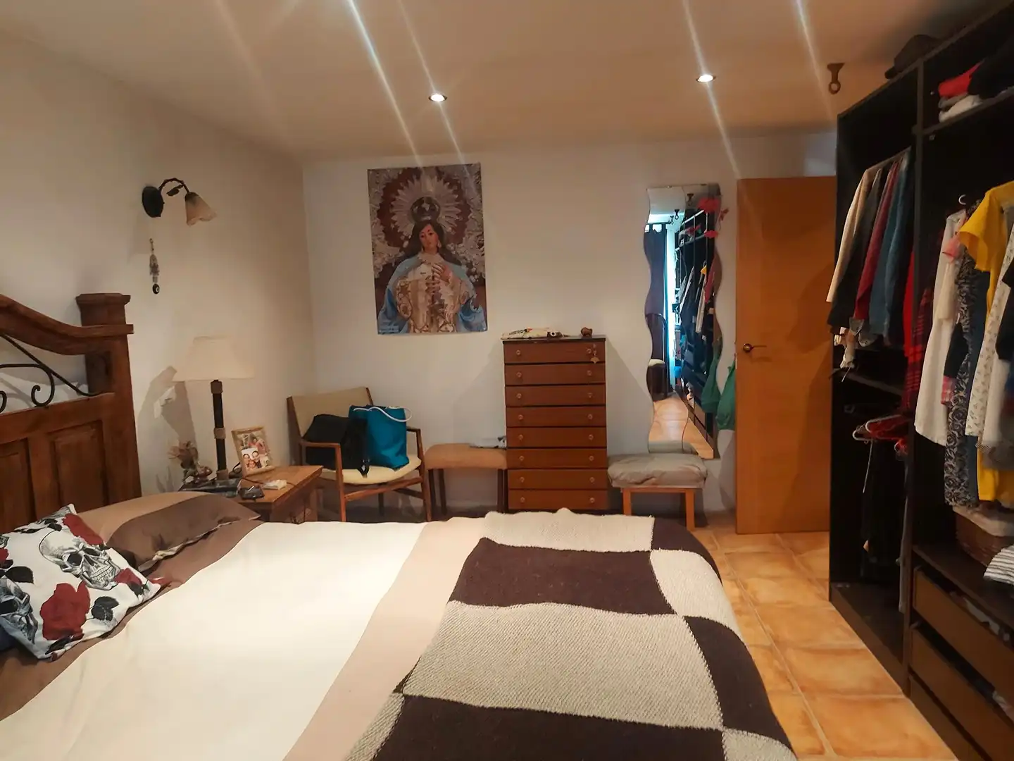Habitación de Casa o chalet en venta en Navas del Rey con Aire acondicionado, Calefacción y Jardín privado
