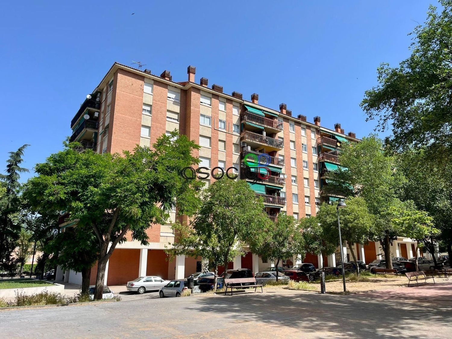 Vista exterior de Pis en venda en Guadalajara Capital amb Aire condicionat, Calefacció i Terrassa