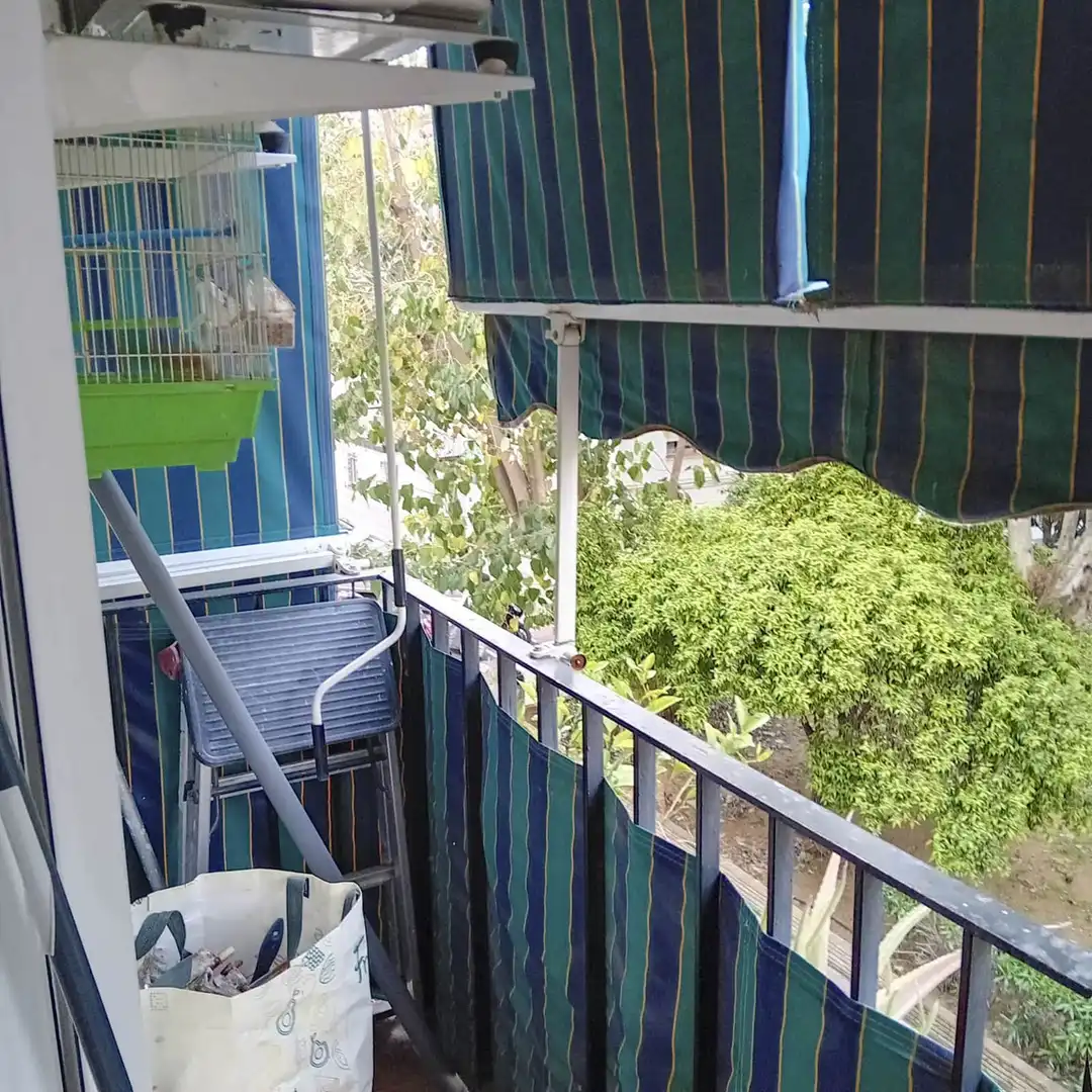Balcony of Flat for sale in Marbella  with Air Conditioner, Terrace and Furnished
