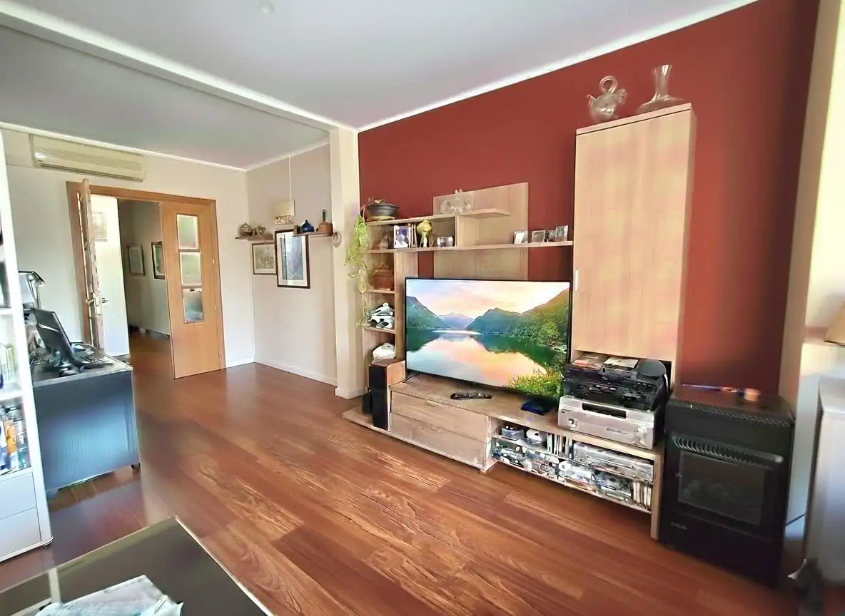 Sala d'estar de Pis en venda en Granollers amb Aire condicionat, Calefacció i Parquet