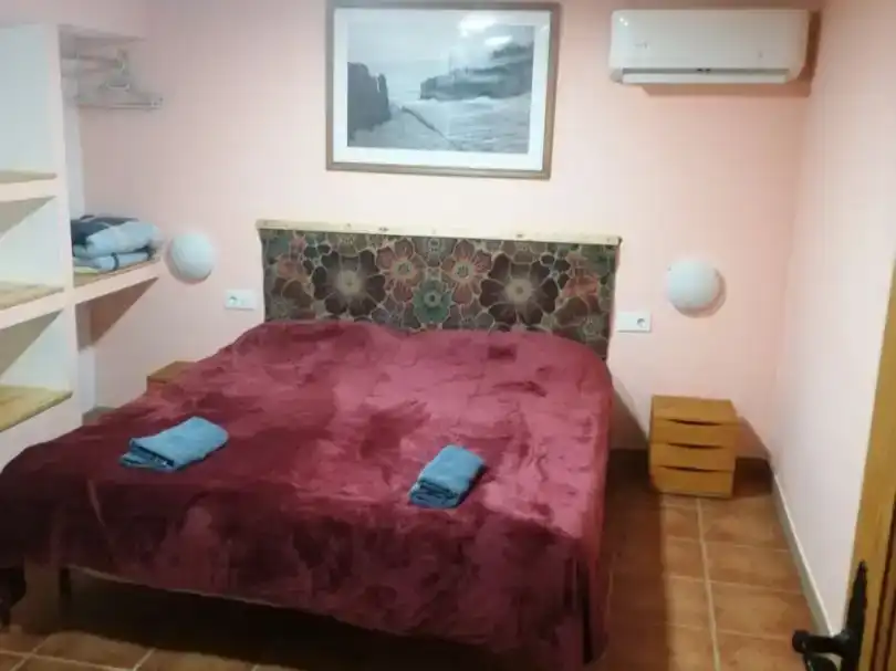 Dormitori de Finca rústica per a compartir en San Juan de la Rambla amb Aire condicionat, Jardí privat i Moblat