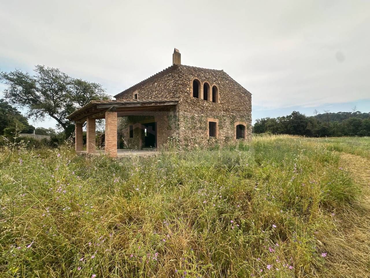 Vista exterior de Finca rústica en venda en Cruïlles, Monells I Sant Sadurní de L'Heura amb Jardí privat
