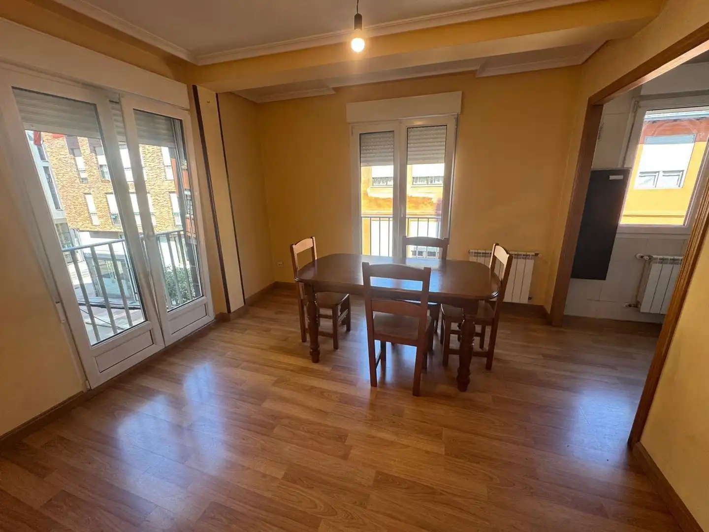Esszimmer von Wohnung zum Verkauf in Ponferrada mit Heizung, Abstellraum und Balkon