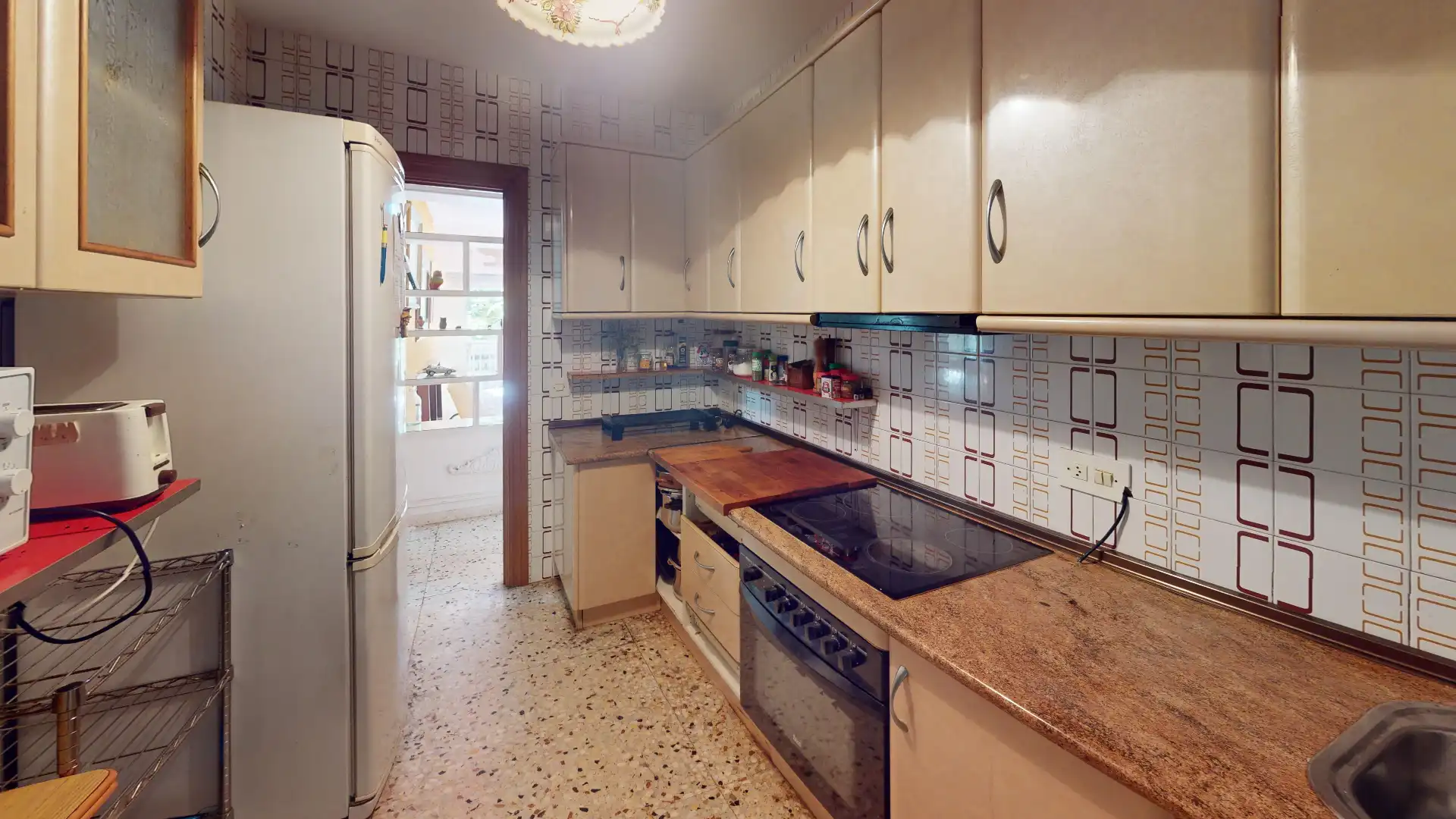 Cocina de Piso en venta en Alicante / Alacant con Amueblado