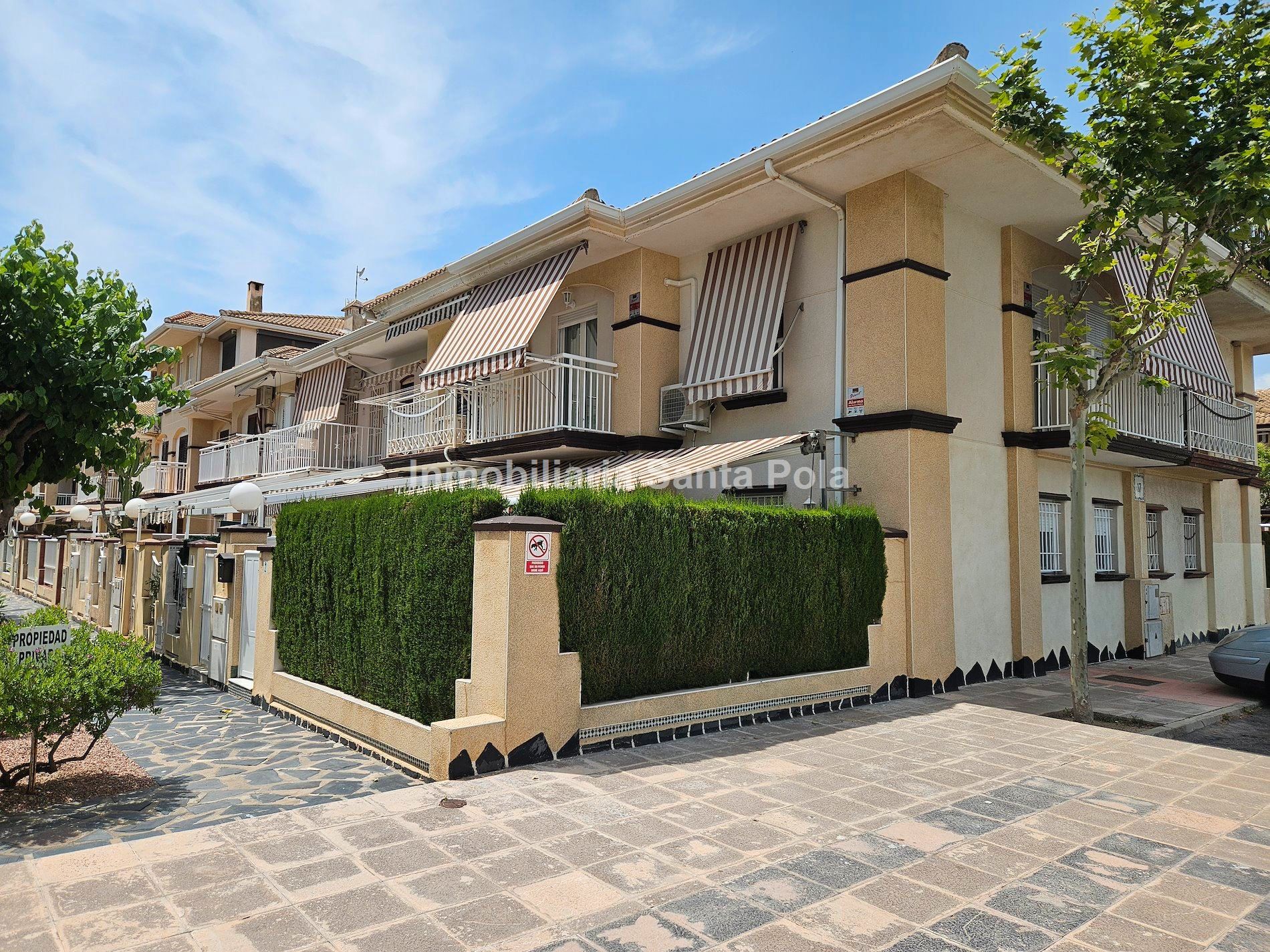 Exterior view of House or chalet for sale in Santa Pola  with Air Conditioner, Storage room and Furnished