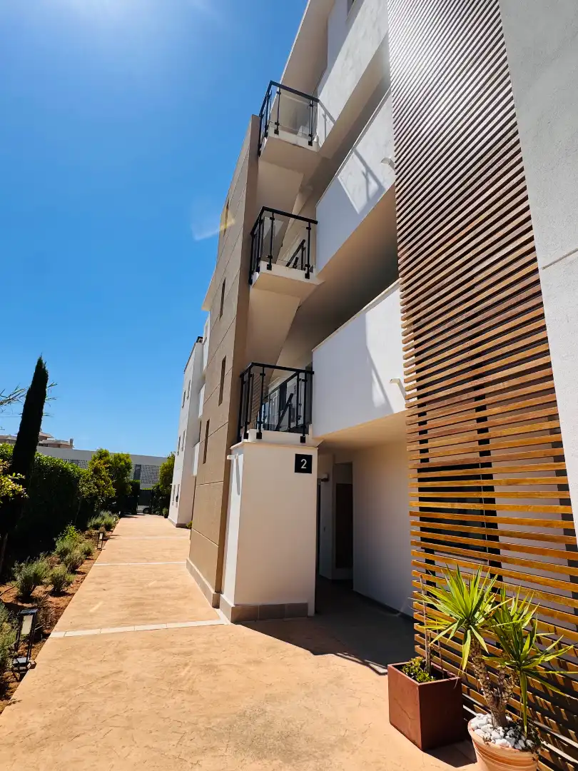 Vista exterior de Planta baja en venta en Sant Llorenç des Cardassar con Aire acondicionado, Jardín privado y Amueblado