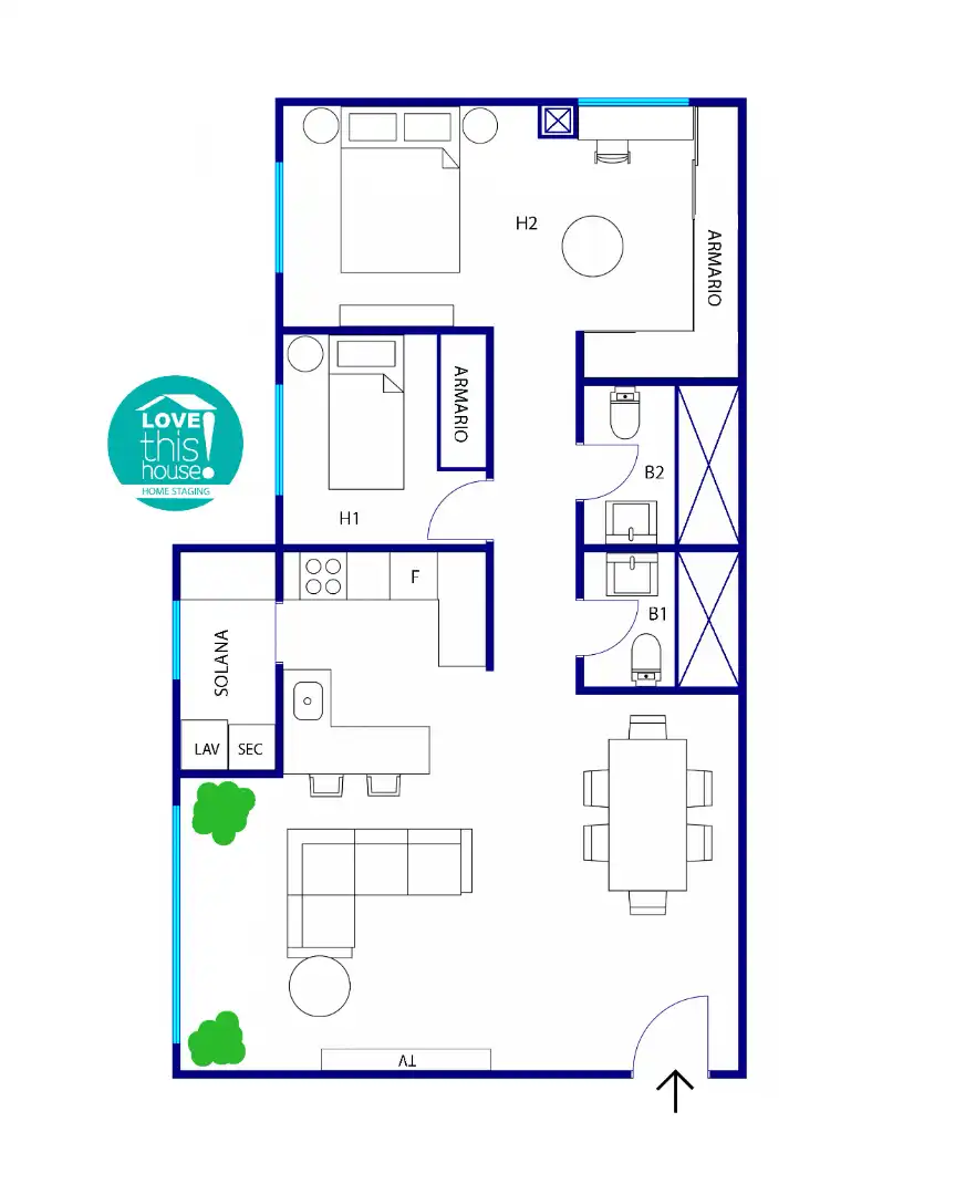 Flat for rent in Santa Cruz de Tenerife  with Furnished, Oven and Washing machine