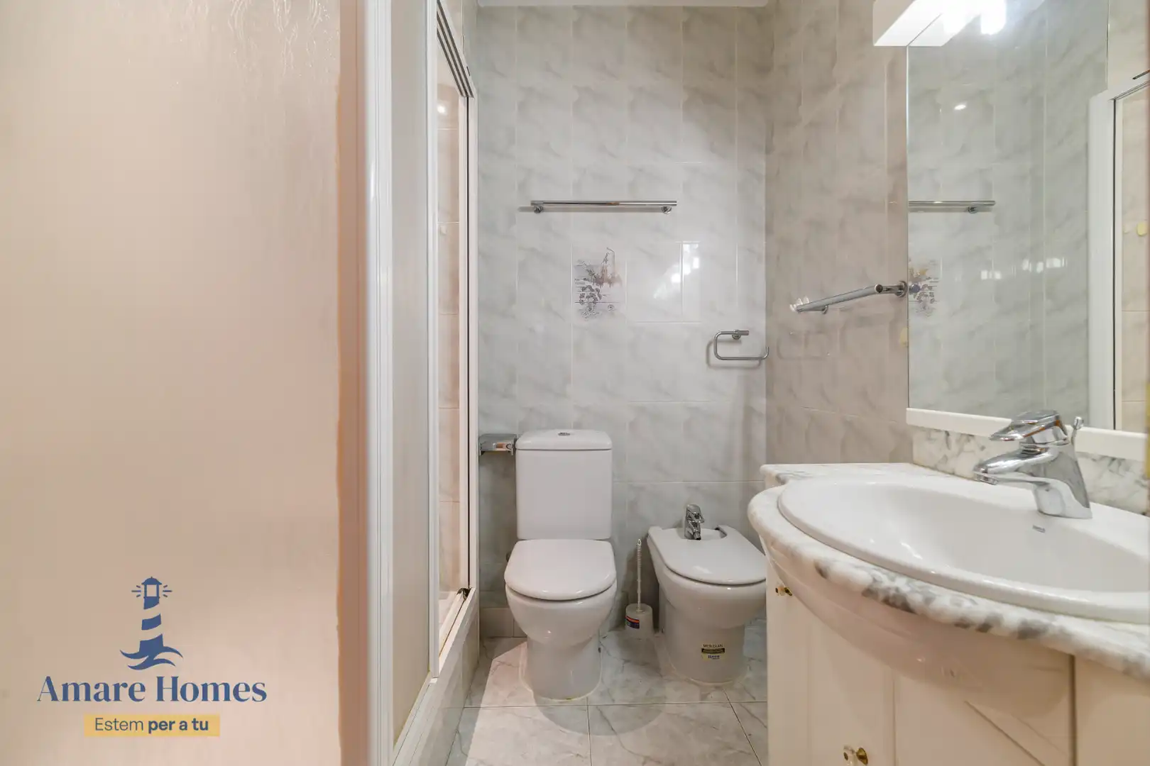 Baño de Ático en venta en Castelldefels con Terraza y Horno