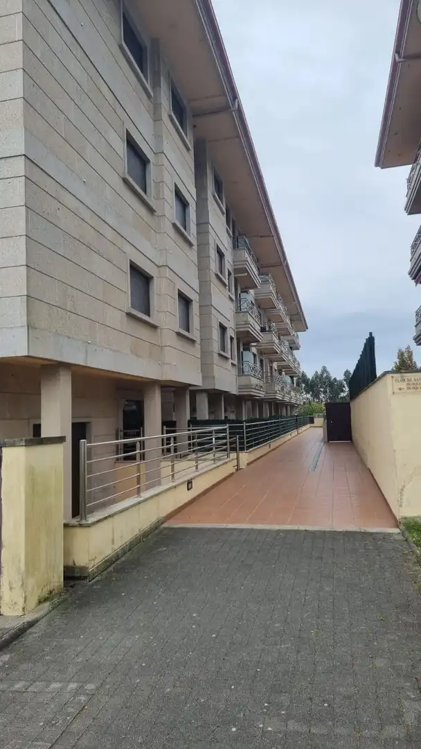 Exterior view of Flat for rent in Sanxenxo  with Heating, Terrace and Furnished
