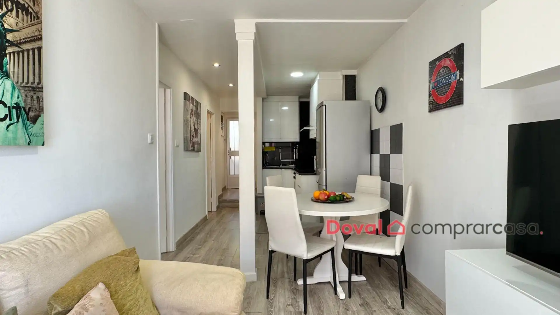 Comedor de Casa o chalet en venta en Vigo  con Parquet, Terraza y Amueblado