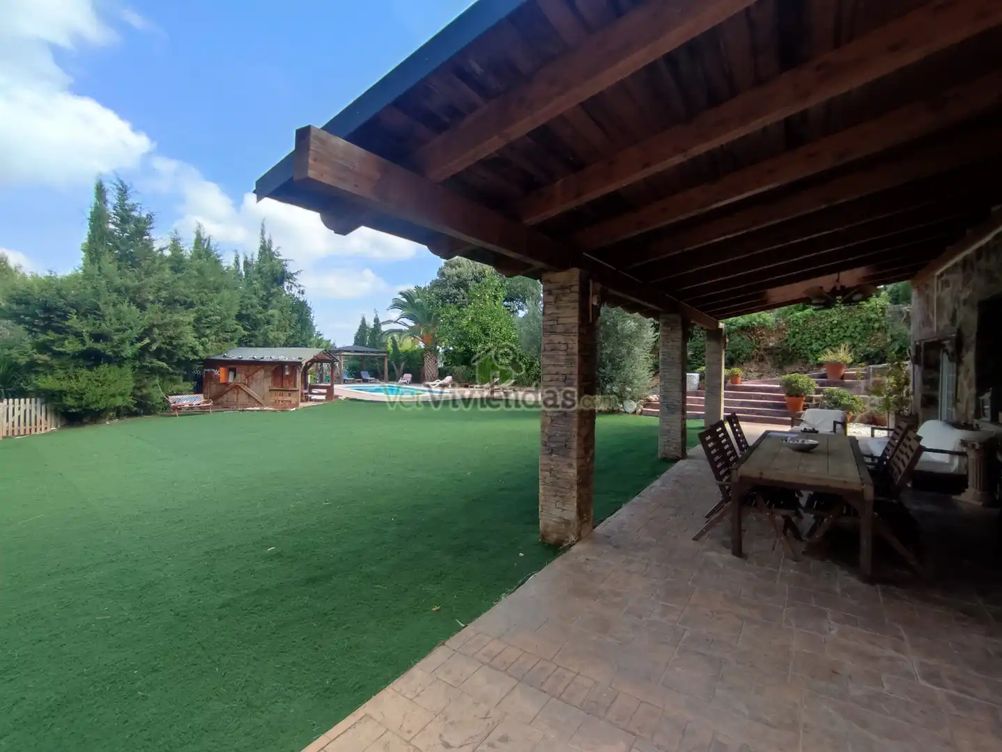 Terrace of Houses for sale in Vallirana, Barcelona