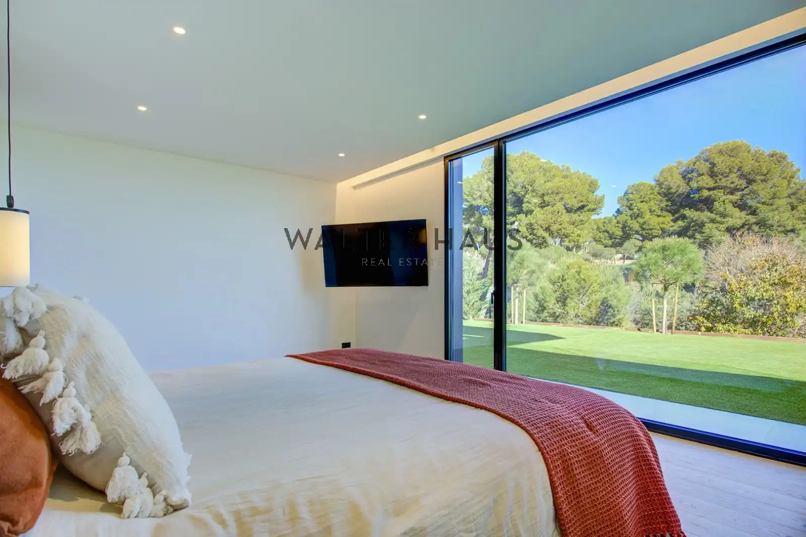 Bedroom of Houses for rent in Calonge i Sant Antoni  with Air Conditioner, Heating and Private garden