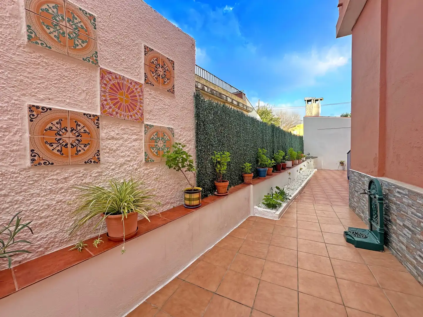 Terraza de Casa o chalet en venta en Paterna con Aire acondicionado, Jardín privado y Terraza