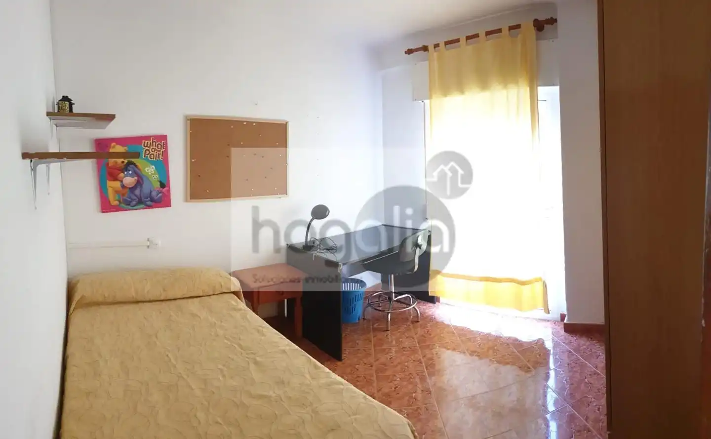 Schlafzimmer von Wohnung zur Miete in Sevilla mit Klimaanlage und Möbliert