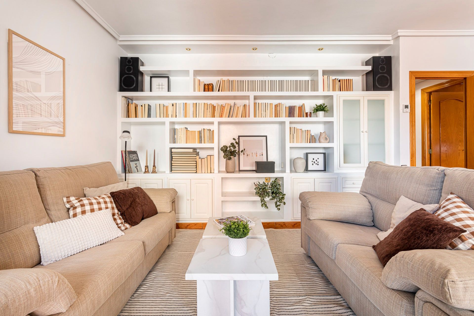 Sala de estar de Piso en venta en  Valencia Capital con Aire acondicionado, Calefacción y Balcón