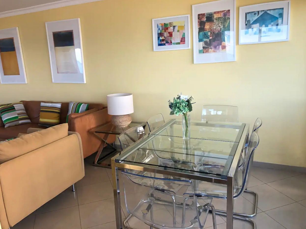 Comedor de Apartamento de alquiler en Málaga Capital con Aire acondicionado, Calefacción y Terraza