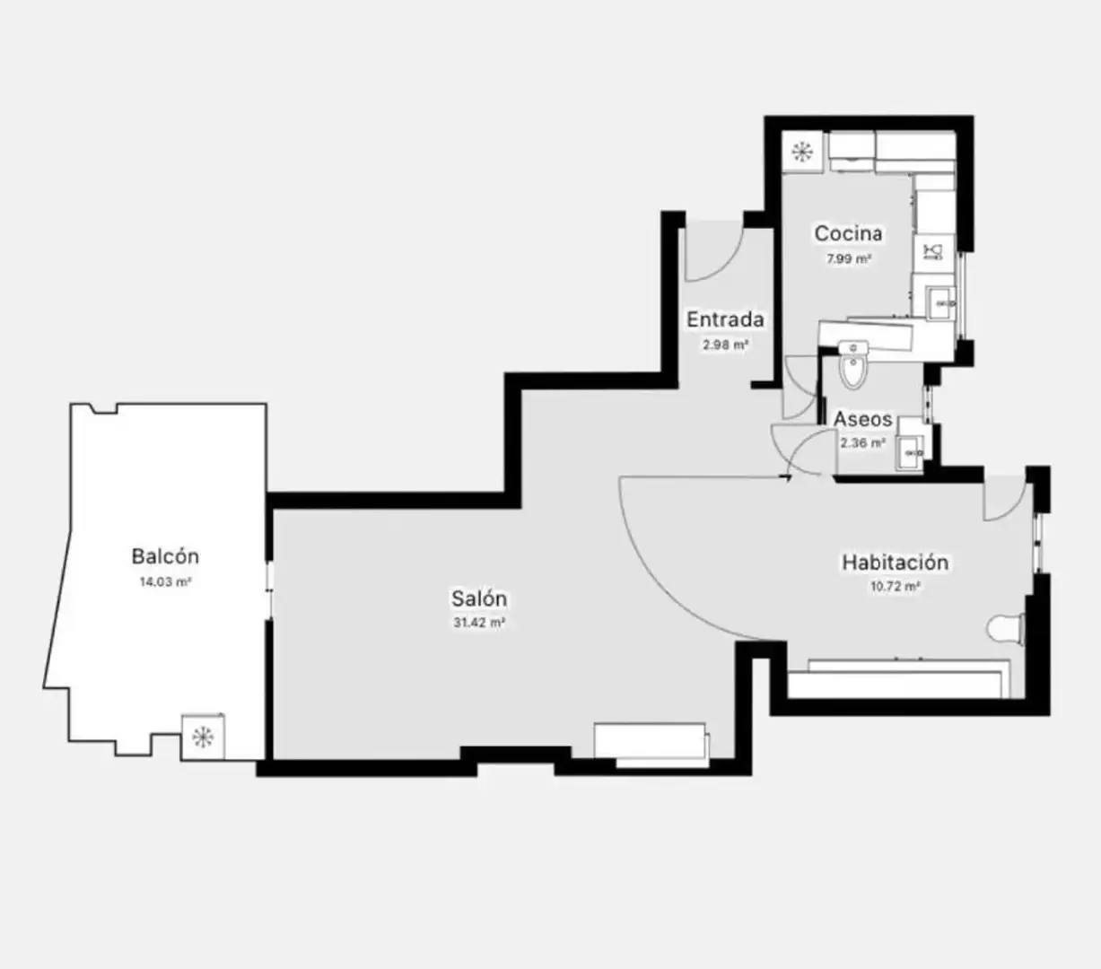 Ático en venta en Córdoba con Aire acondicionado, Terraza y Trastero