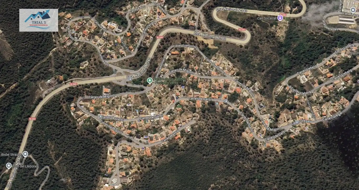 Vista exterior de Casa o chalet en venta en Vallirana con Jardín privado