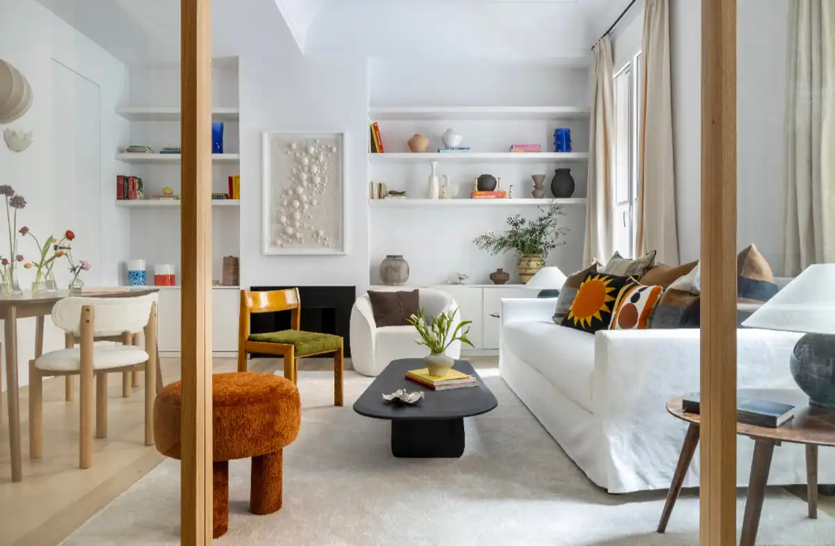 Living room of Ground floor for sale in Madrid  with Air Conditioner and Heating