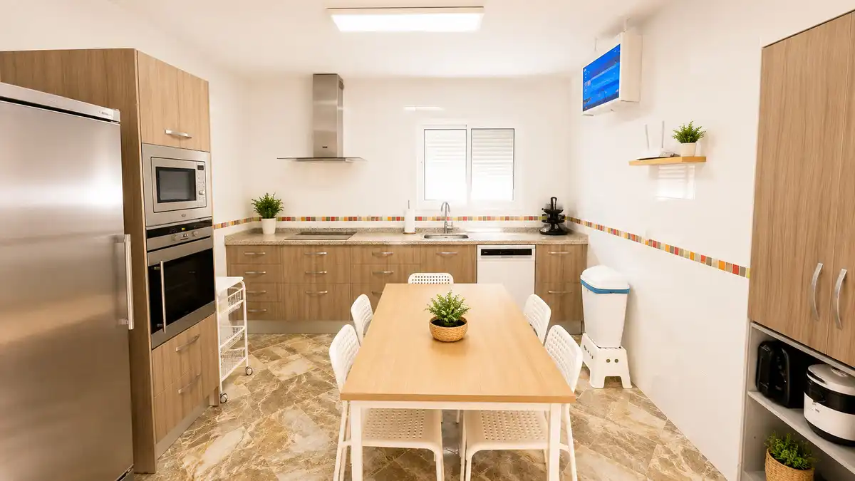 Cocina de Finca rústica en venta en Málaga con Aire acondicionado y Calefacción