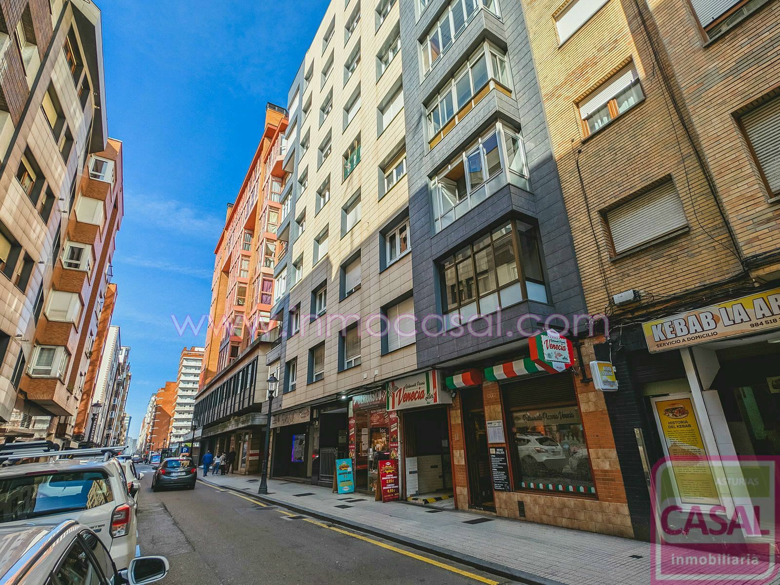 Exterior view of Flat for sale in Gijón   with Heating