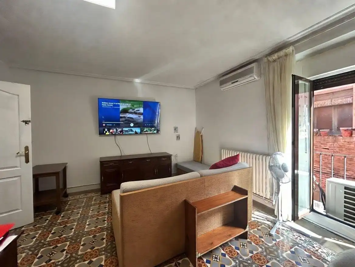 Wohnzimmer von Wohnung zum Verkauf in Tudela mit Klimaanlage, Heizung und Terrasse