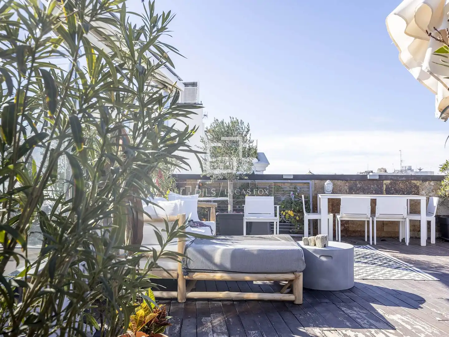 Terrasse von Dachboden zum Verkauf in Valencia del Ventoso mit Klimaanlage, Terrasse und Balkon