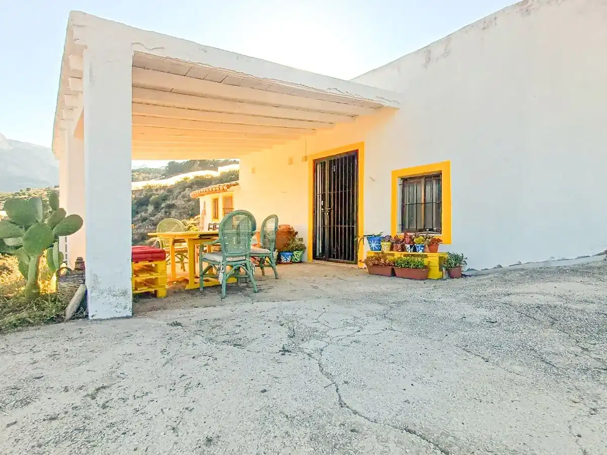 Vista exterior de Finca rústica en venta en Polop