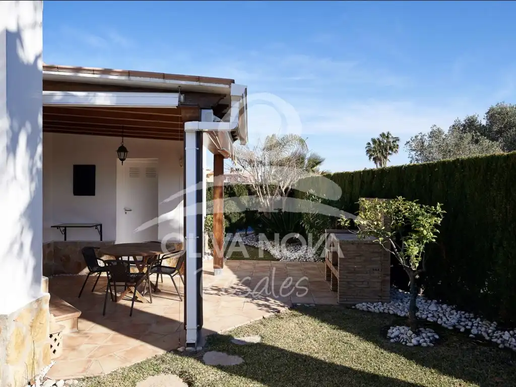 Terrasse von Haus oder Chalet zum Verkauf in Oliva