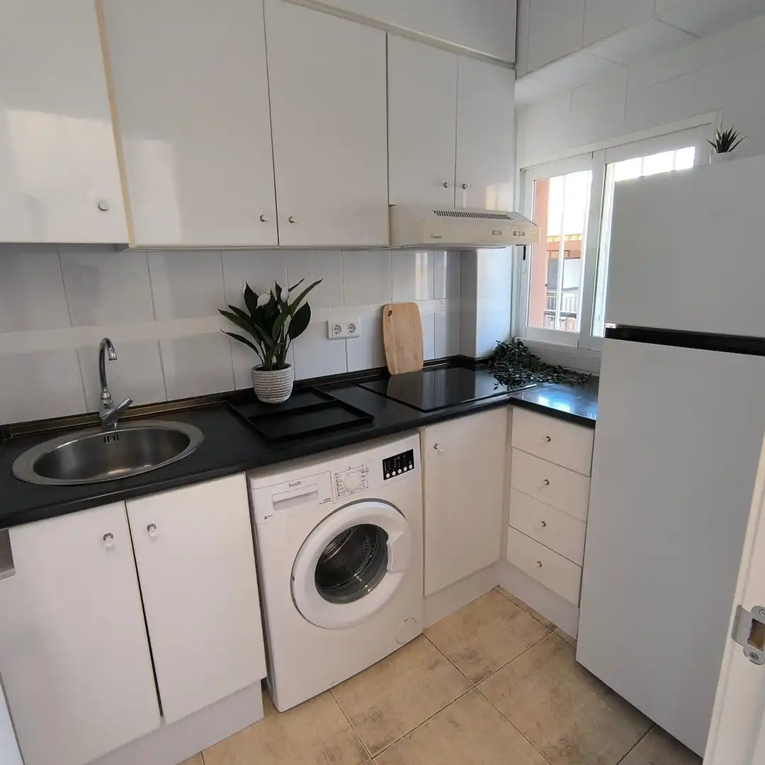 Cuina de Apartament en venda en Peñíscola / Peníscola amb Terrassa i Moblat