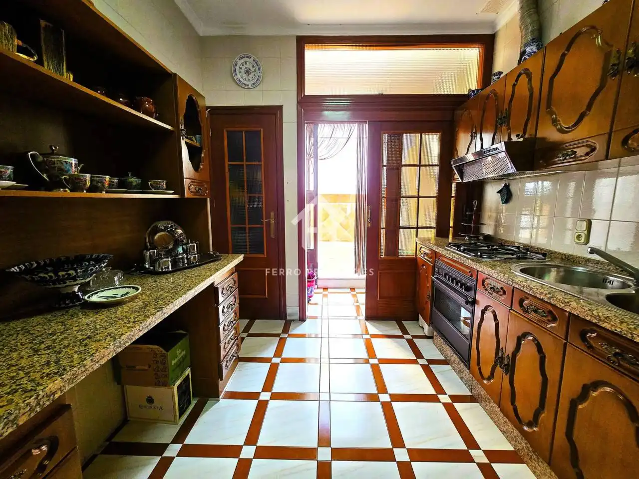 Cuina de Casa o xalet en venda en Algarinejo amb Aire condicionat i Terrassa
