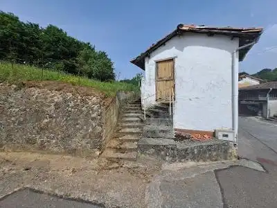 Vista exterior de Casa o xalet en venda en Siero amb Jardí privat