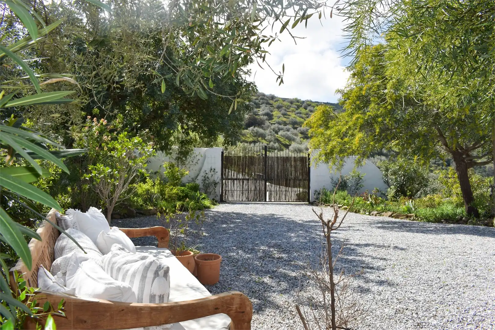 Jardí de Casa o xalet en venda en Arenas amb Aire condicionat, Jardí privat i Terrassa
