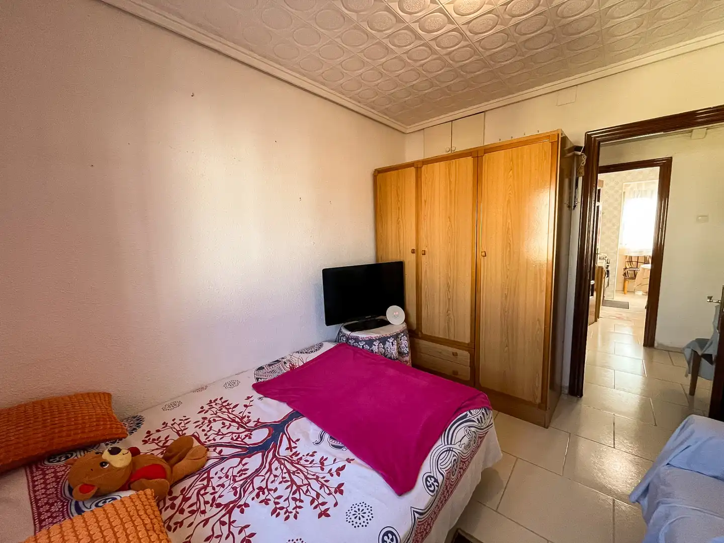 Schlafzimmer von Wohnung zum Verkauf in Sagunto / Sagunt mit Klimaanlage, Heizung und Möbliert