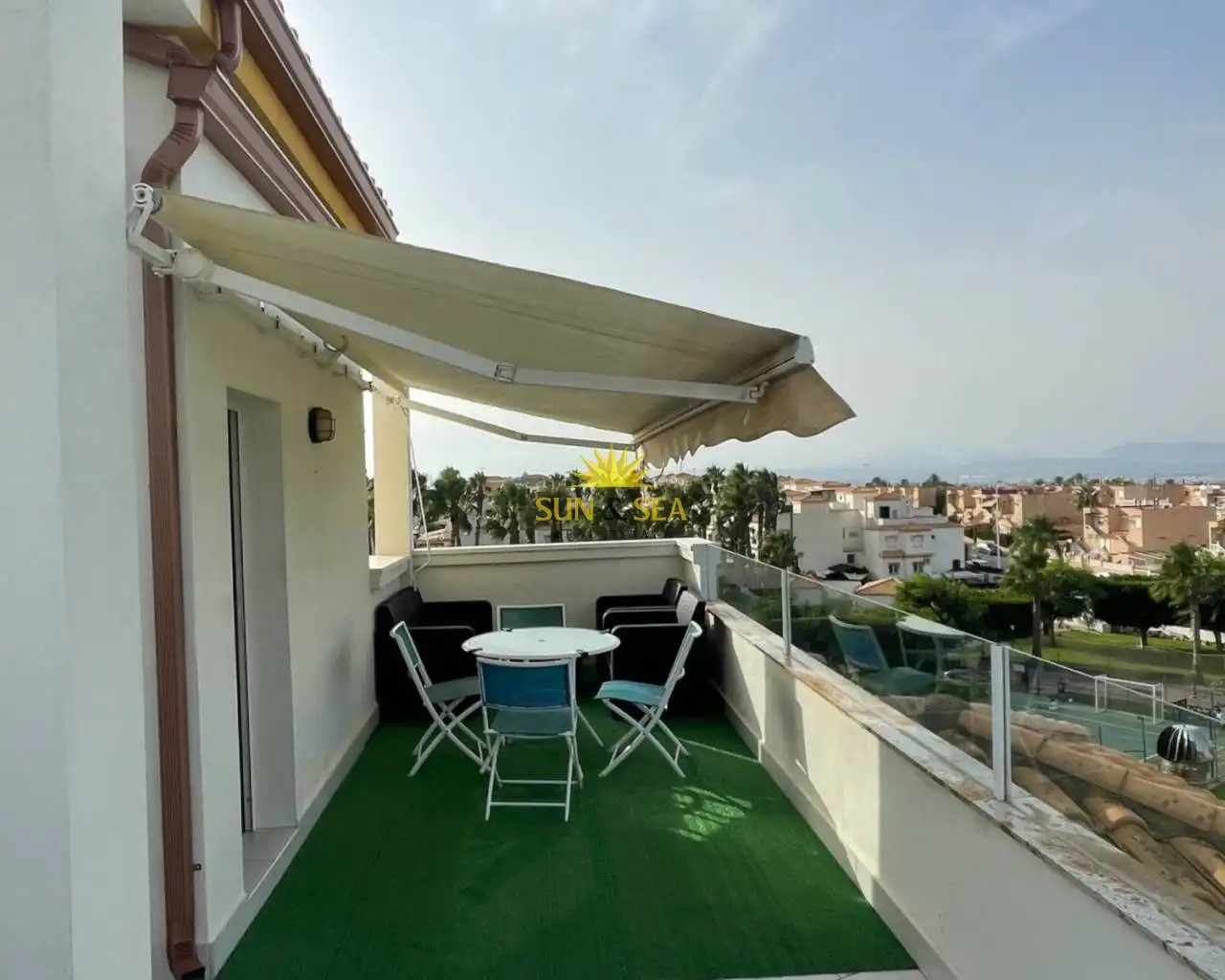 Terrace of Houses for rent in Santa Pola  with Air Conditioner, Heating and Terrace