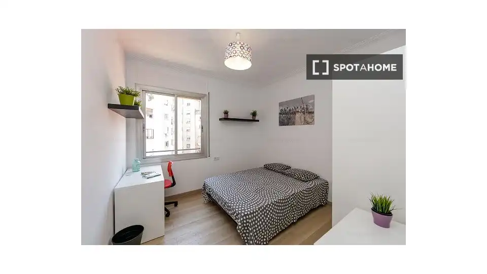 Bedroom of Flat for rent in Barcelona  with Air Conditioner, Heating and Furnished
