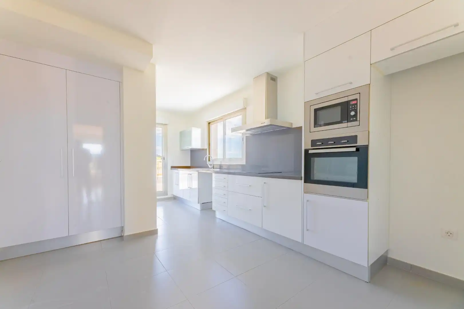 Cocina de Ático de alquiler en Gandia con Aire acondicionado, Calefacción y Parquet