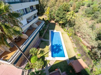 Swimming pool of Attic for sale in Mijas  with Air Conditioner, Private garden and Terrace