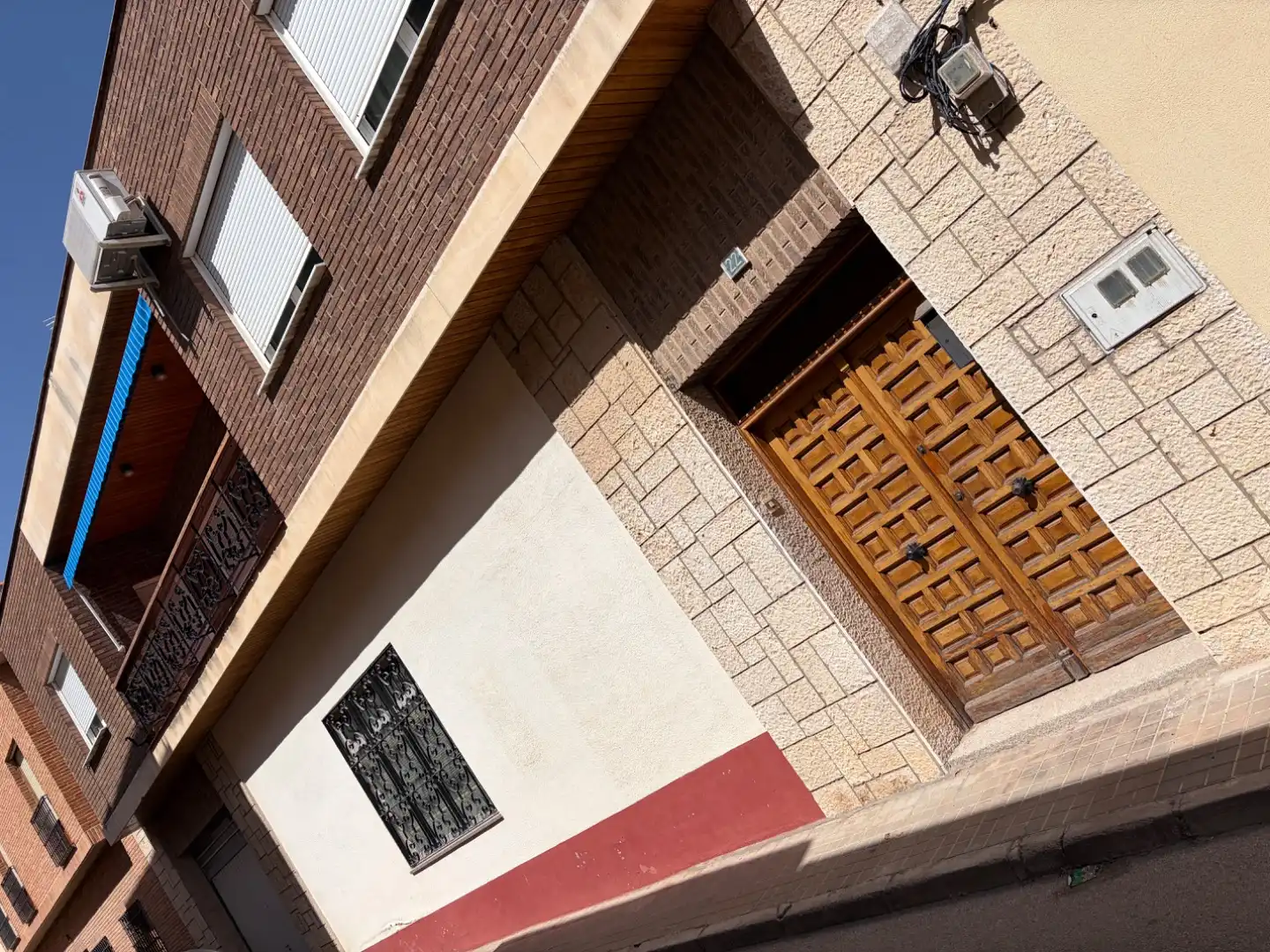 Exterior view of Houses for sale in Villacañas  with Air Conditioner, Heating and Terrace