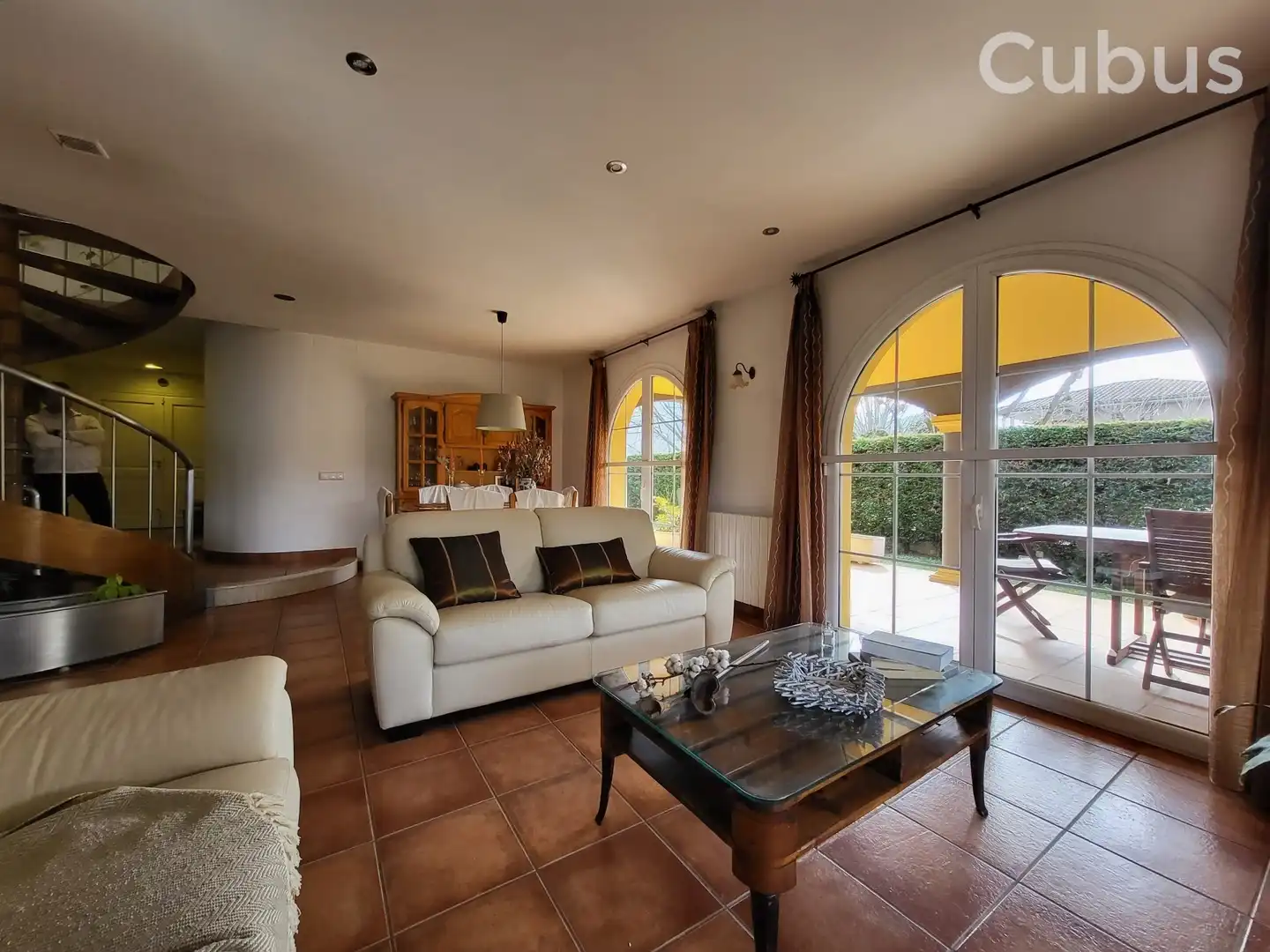 Living room of Houses for sale in Les Preses  with Heating, Terrace and Storage room