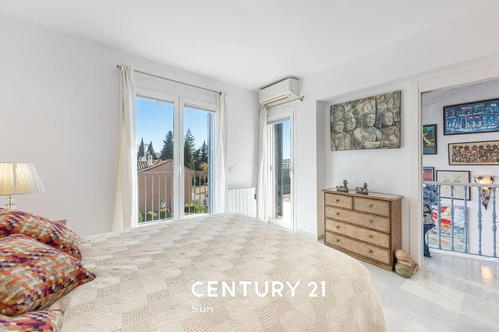 Habitación de Casa adosada en venta en Marbella con Aire acondicionado, Calefacción y Jardín privado